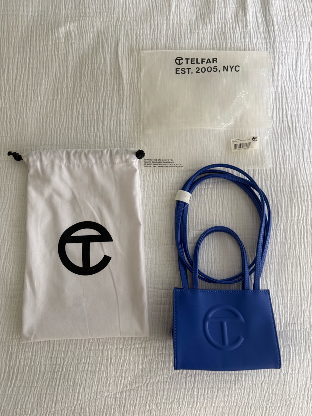 Telfar Painter’s Tape Small Shopping Bag